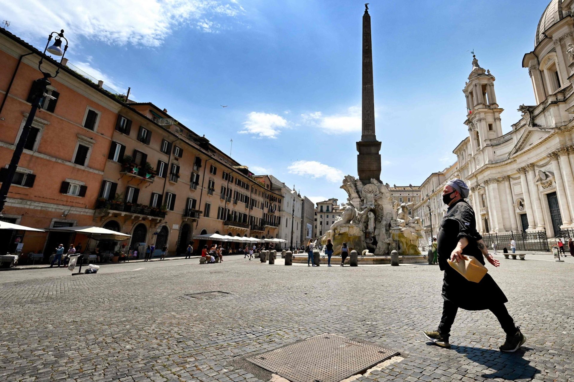 Número de óbitos em Itália volta a descer