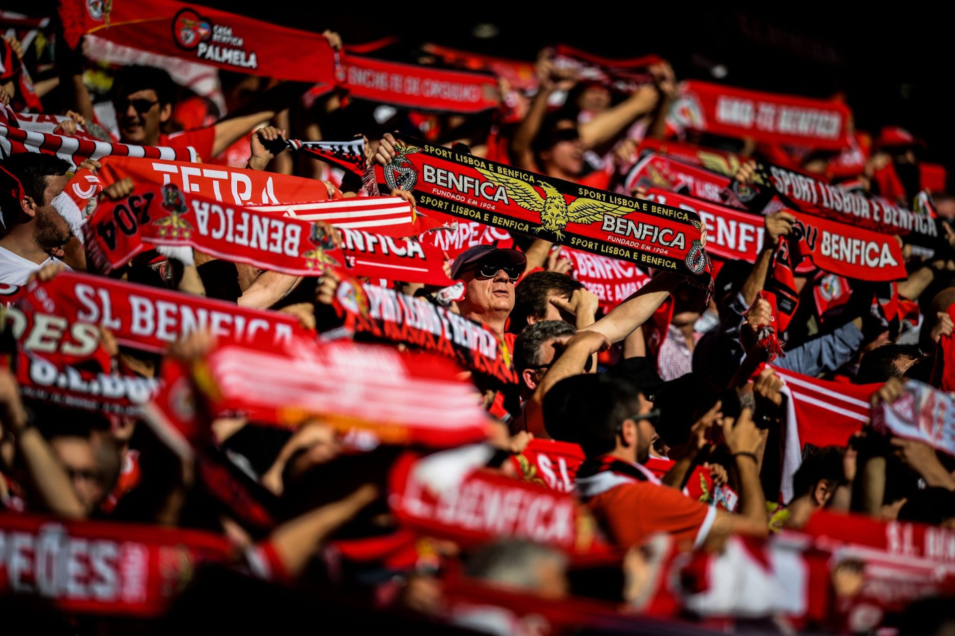 Benfica convida adeptos a encherem estádio com cachecóis