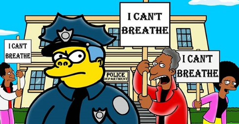 Simpsons mudam de cor em ‘protesto’ contra morte de George Floyd