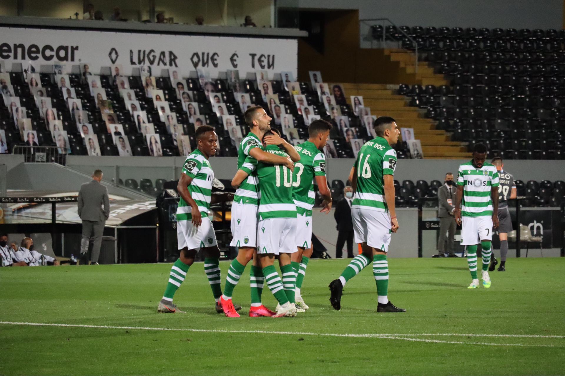 Sporting empata (2-2) em Guimarães na estreia de Rúben Amorim fora de portas