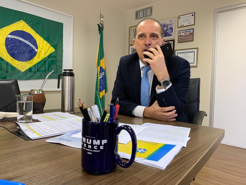 Ministro da Cidadania do Brasil está infetado com covid-19