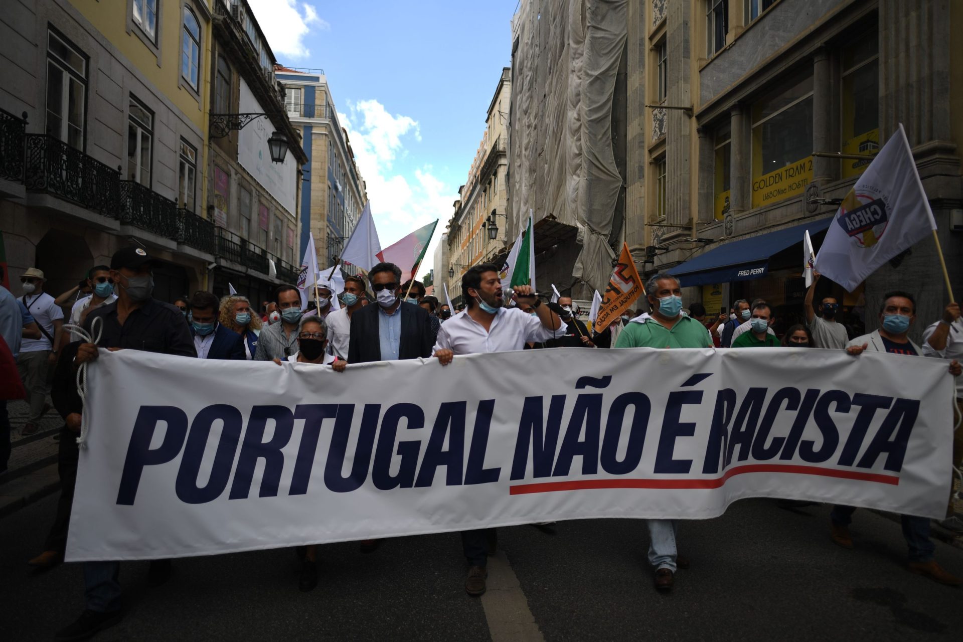&#8220;Nós sairemos à rua com o dobro da força para mostrar que Portugal não é racista&#8221;