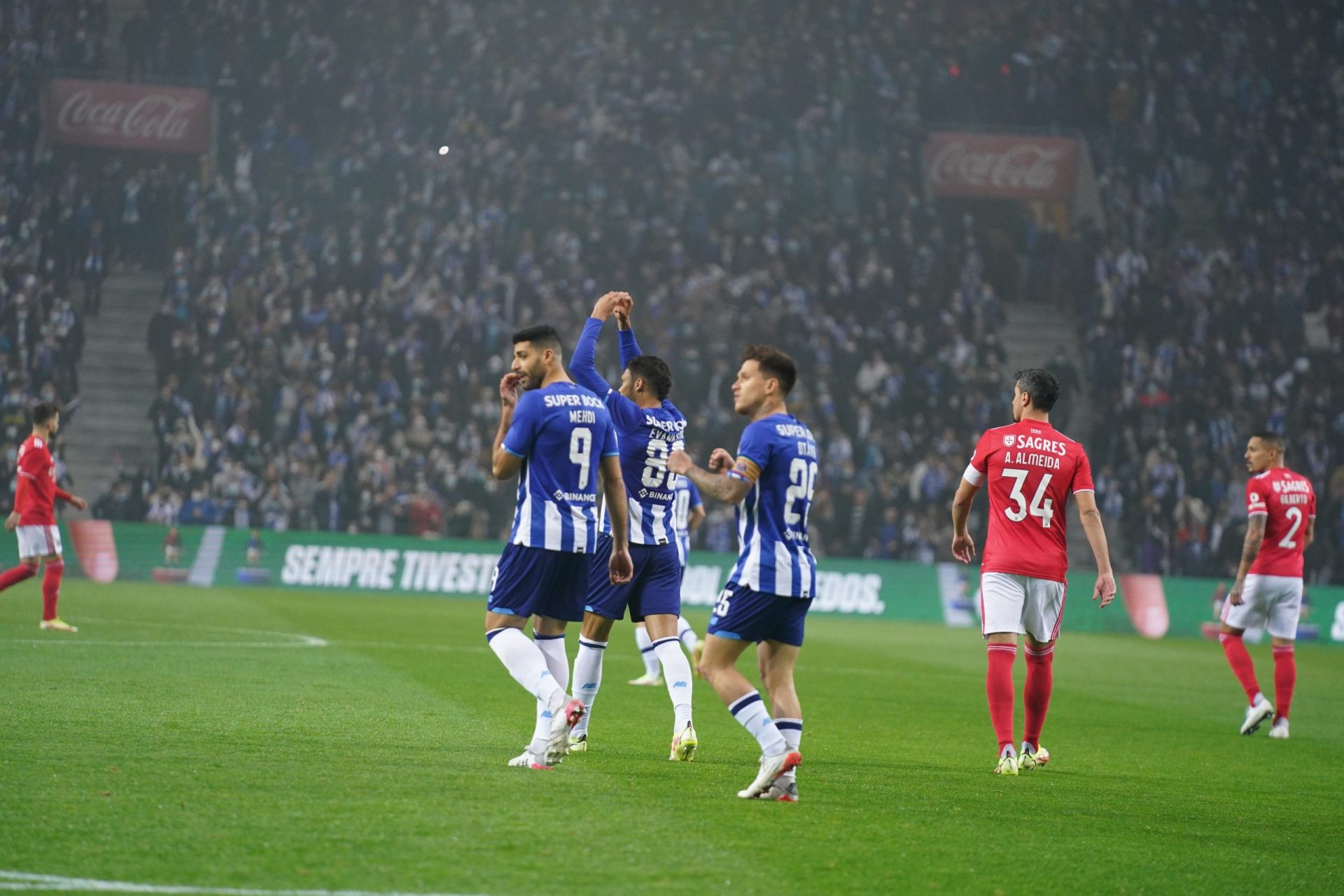 FC Porto vence Benfica no Dragão (3-0) e segue para os ‘quartos’ da Taça de Portugal