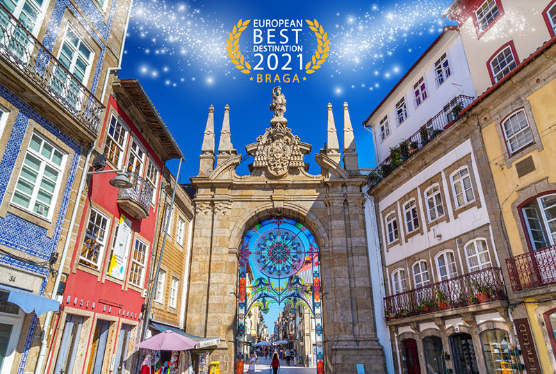 Braga é o &#8220;melhor destino europeu&#8221; para visitar em 2021
