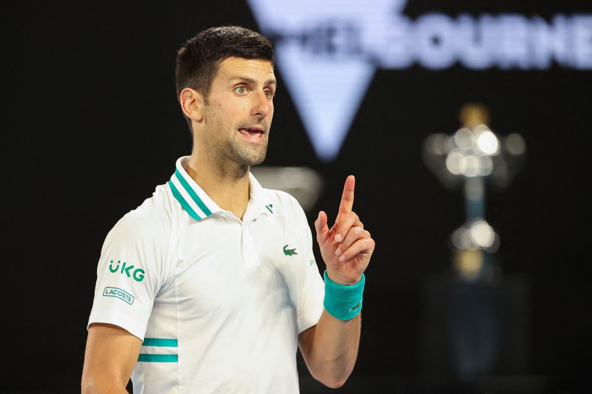 Djokovic na final do Open da Austrália