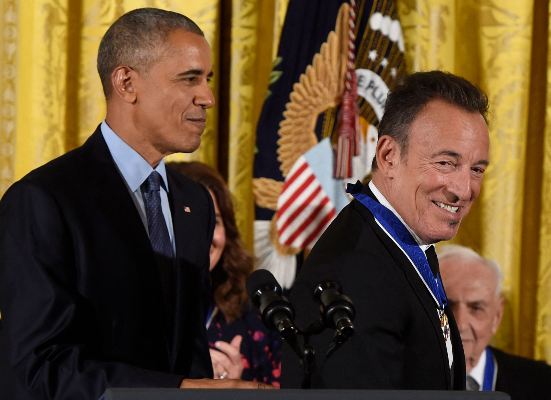 Barack Obama e Bruce Springsteen juntos em podcast