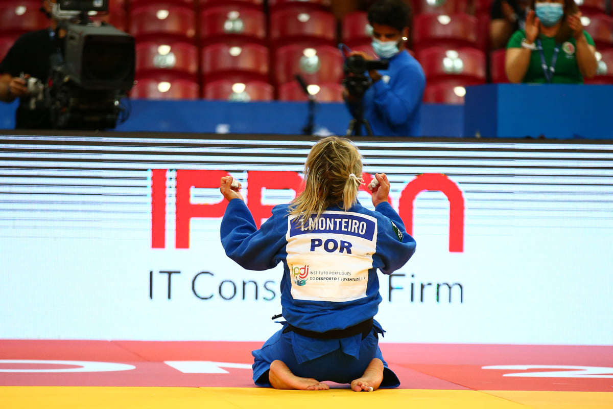 Telma Monteiro conquista ouro nos Europeus de judo