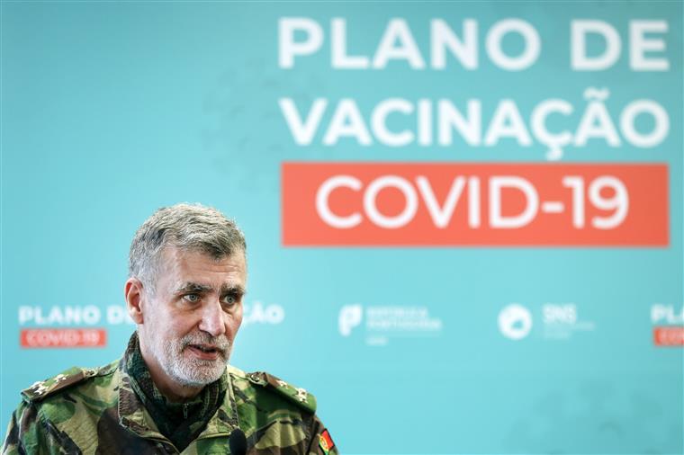 Gouveia e Melo diz que é necessário contratar mais 1.700 profissionais para reforçar a segunda fase da vacinação