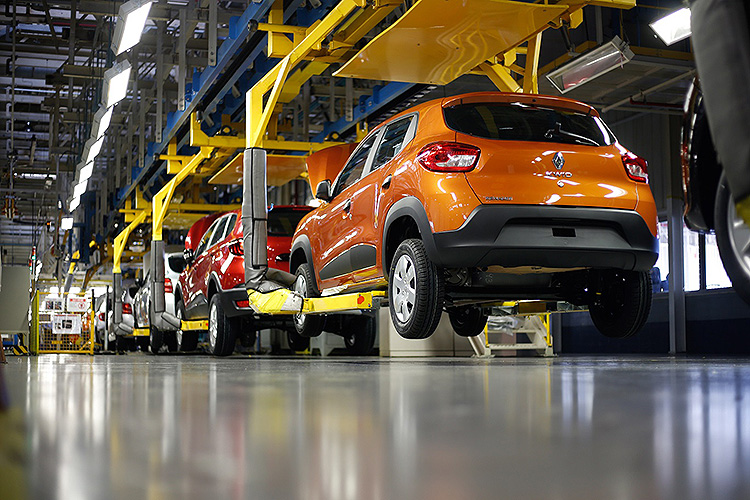 Volume de negócios da Renault cai 1,1% para 10 015 milhões
