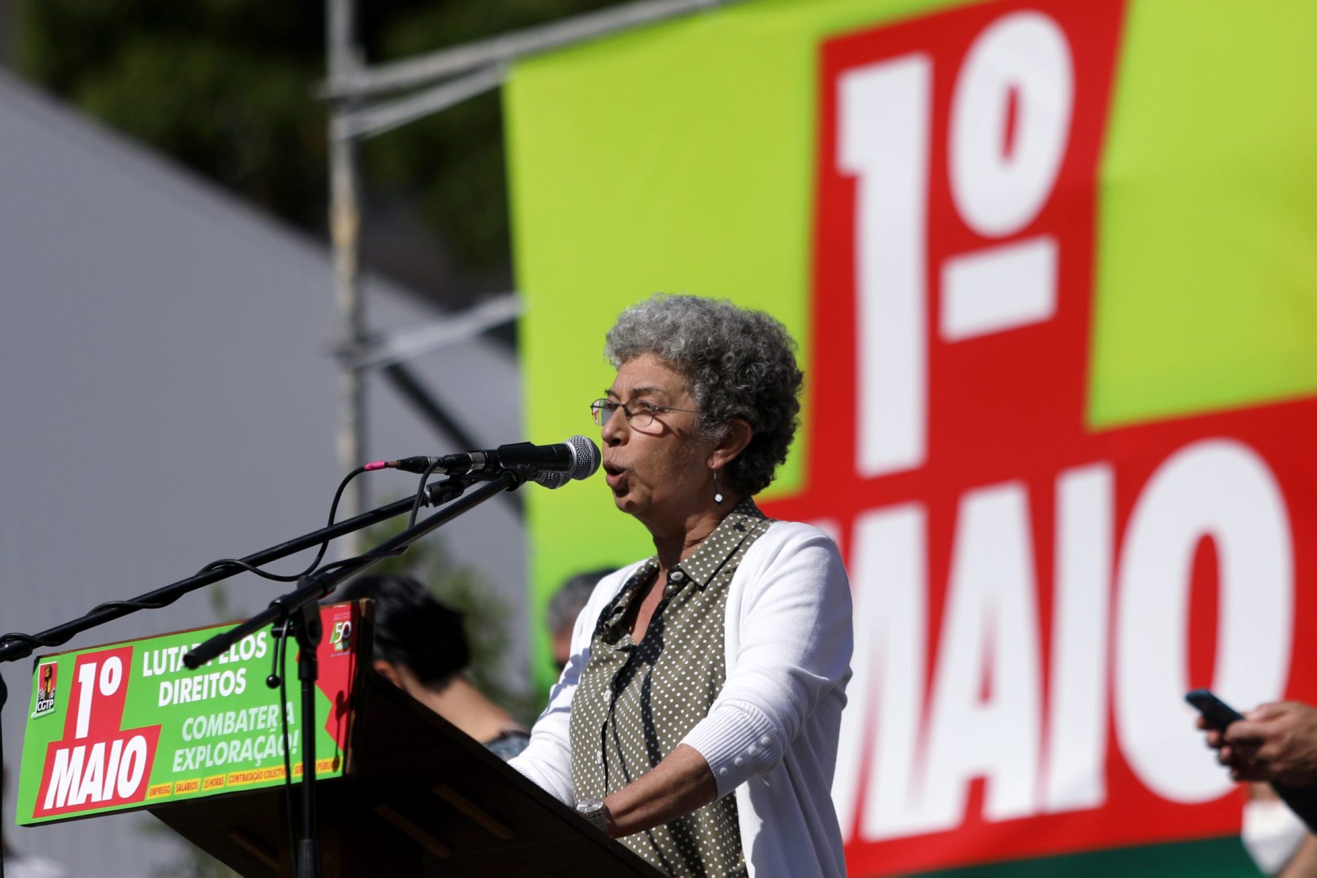 1.º de Maio. Isabel Camarinha critica “resposta” dada pelo Governo aos trabalhadores