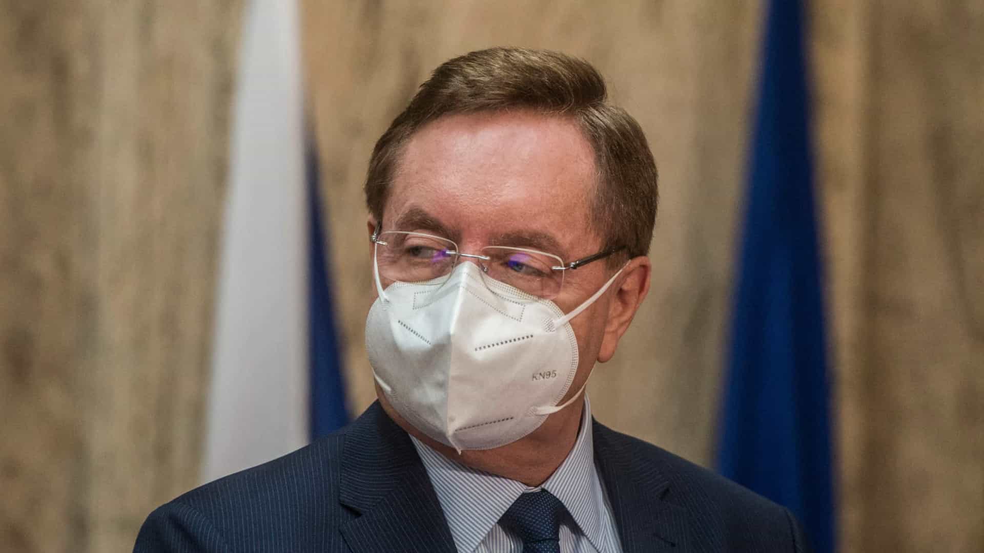 Ministro da Saúde da República Checa demite-se. É o quarto desde o início da pandemia