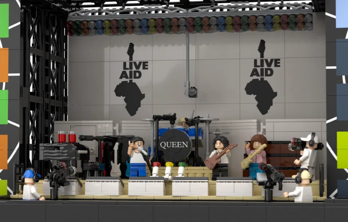 Concerto dos Queen no Live Aid poderá ser recriado em Legos