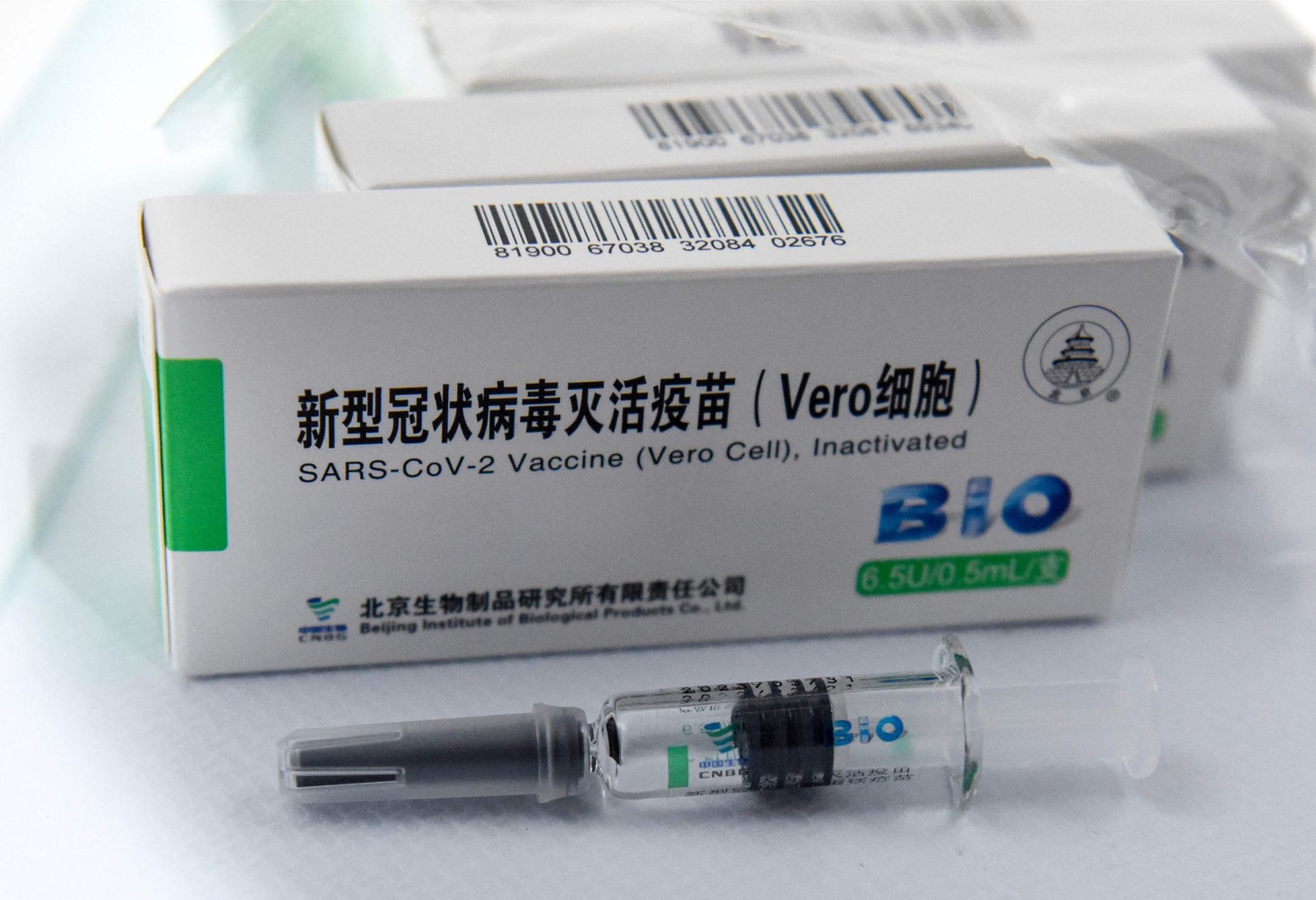 OMS dá luz verde à vacina chinesa Sinopharm