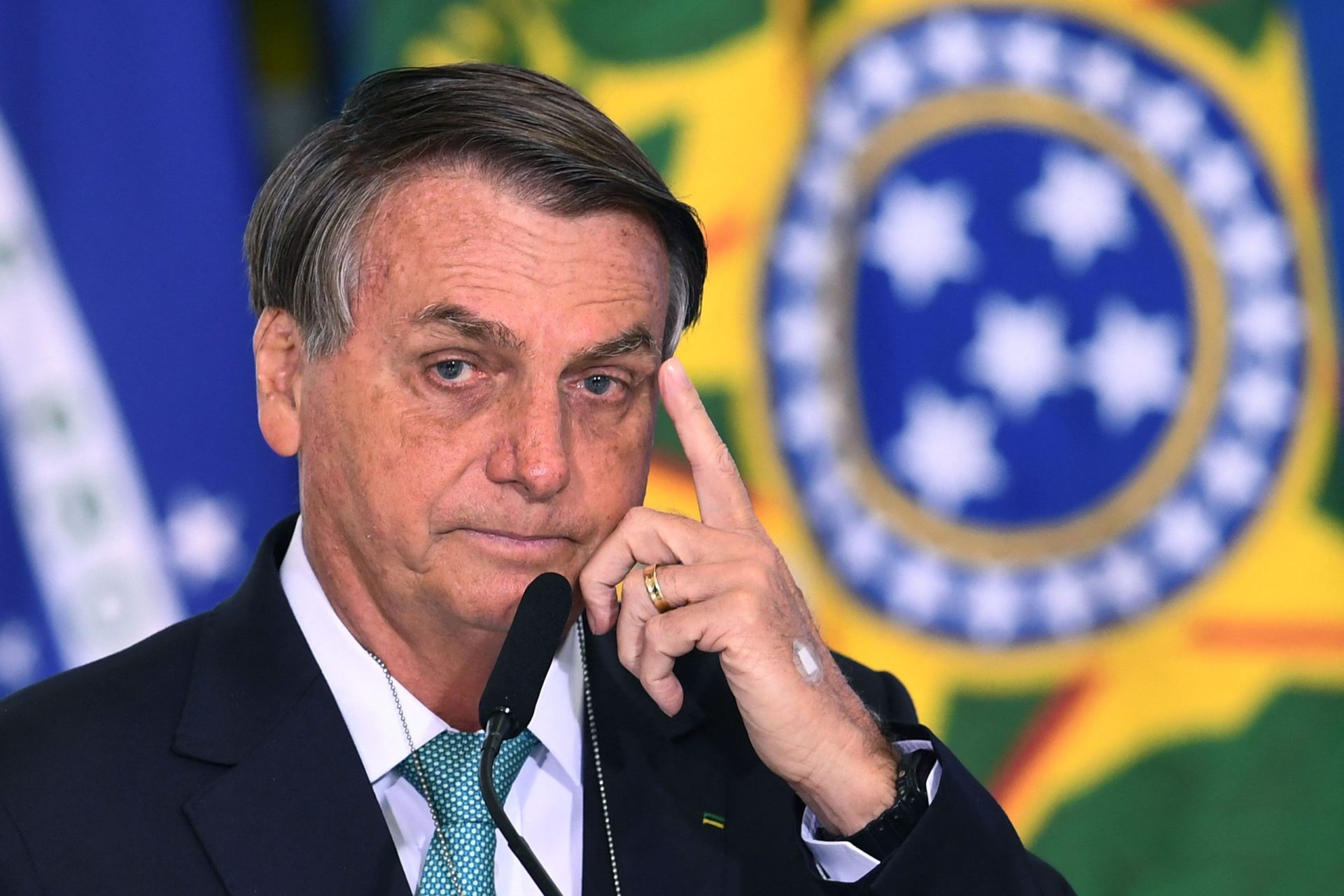 Bolsonaro multado por não usar máscara em evento público em São Paulo