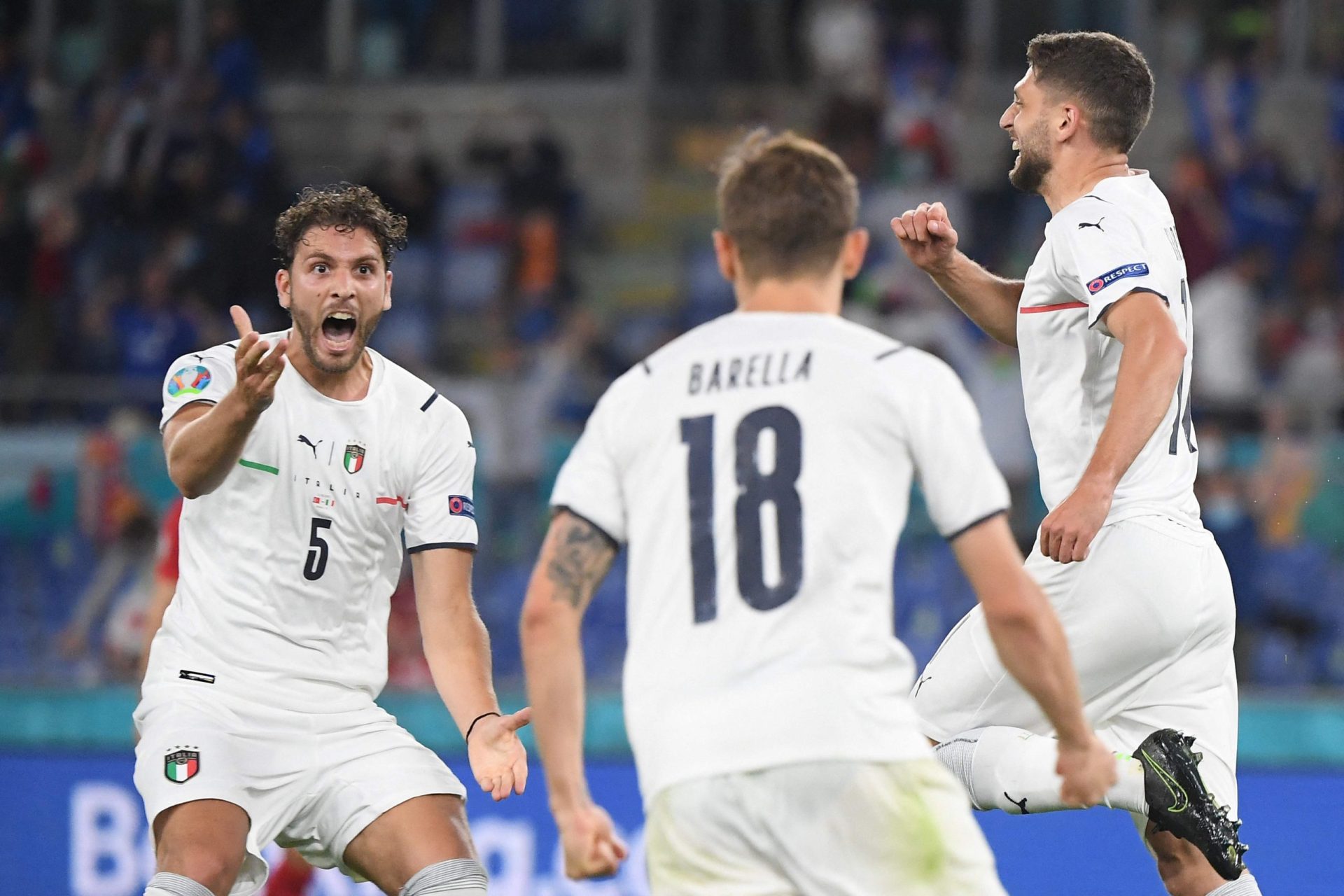 Itália é a primeira seleção a qualificar-se para os oitavos de final do Euro’2020