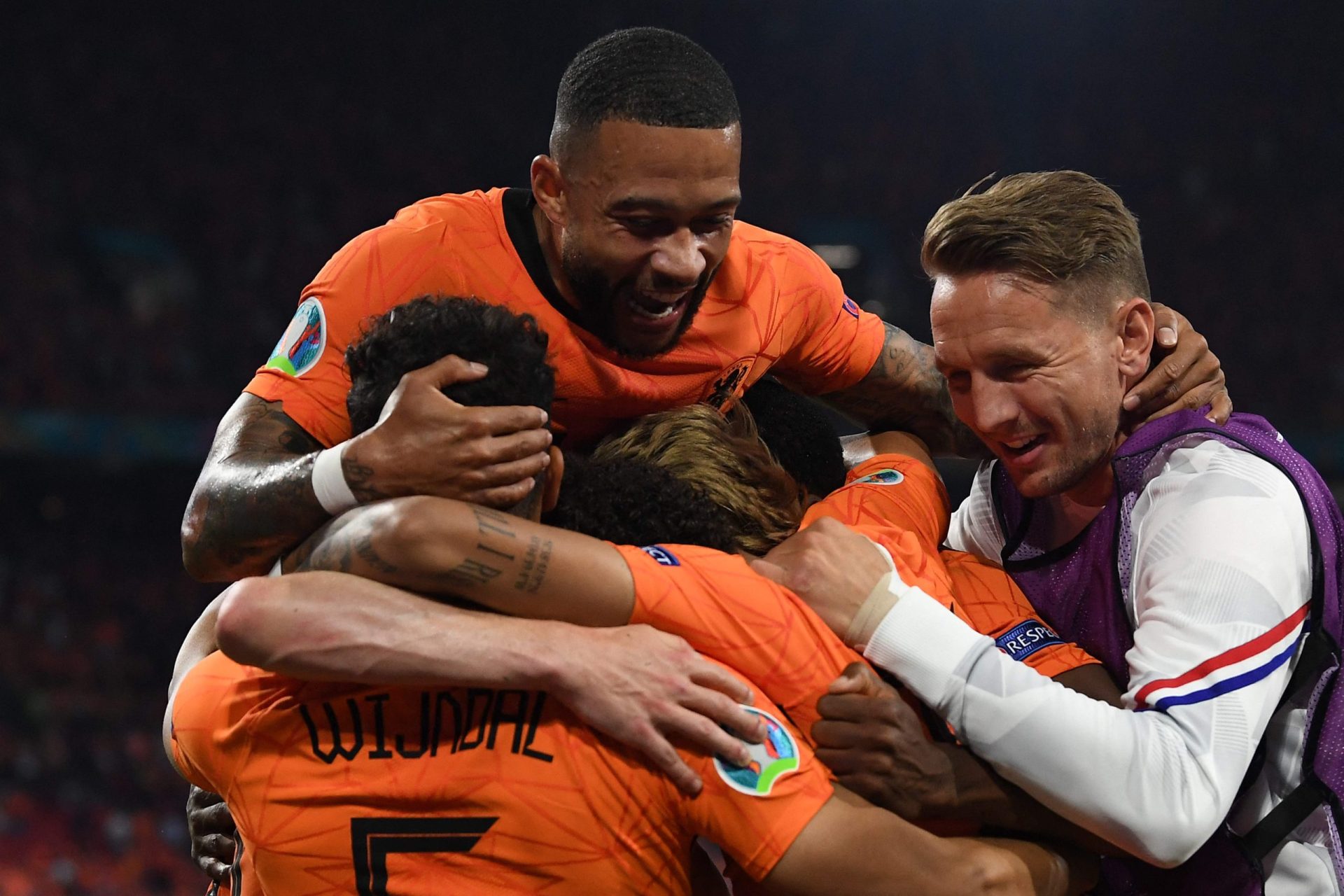 Seleção dos Países Baixos é a terceira a qualificar-se para os oitavos de final do Euro’2020