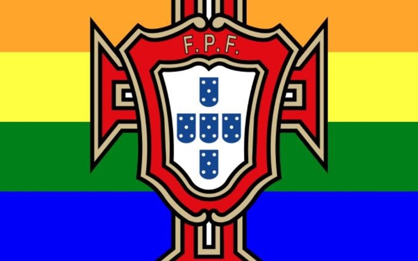 Federação pinta símbolo com cores do arco-íris após polémica com UEFA