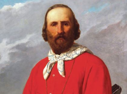 Giuseppe Garibaldi. Uma camisa vermelha e uma mulher portuguesa