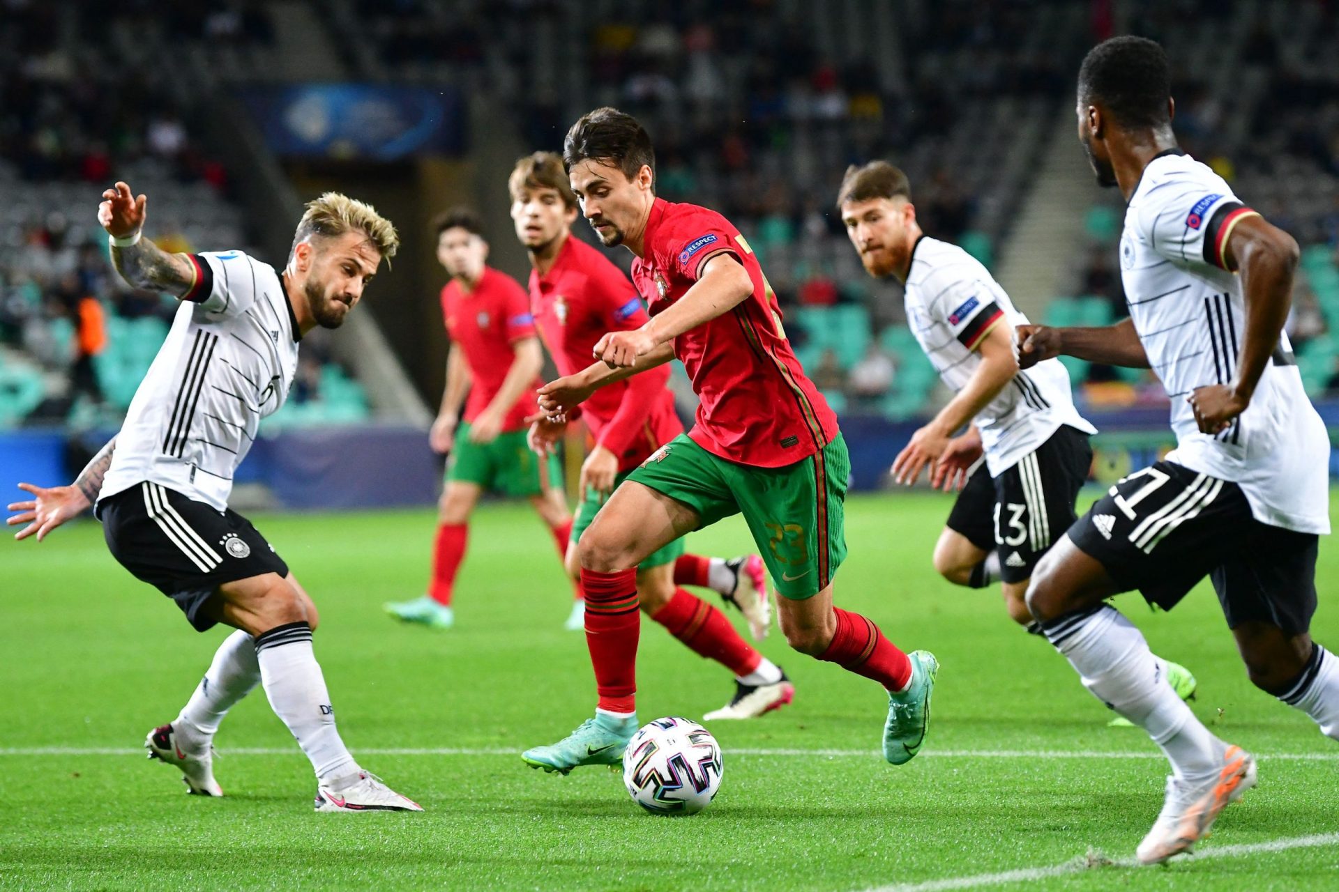 Portugal derrotado pela Alemanha na final do Euro U21