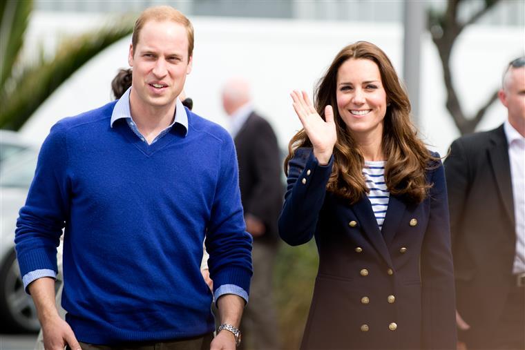 William e Kate reagem ao nascimento da filha dos duques de Sussex