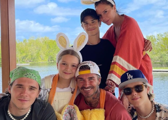 David Beckham e filhos surpreendidos pela polícia italiana durante as férias