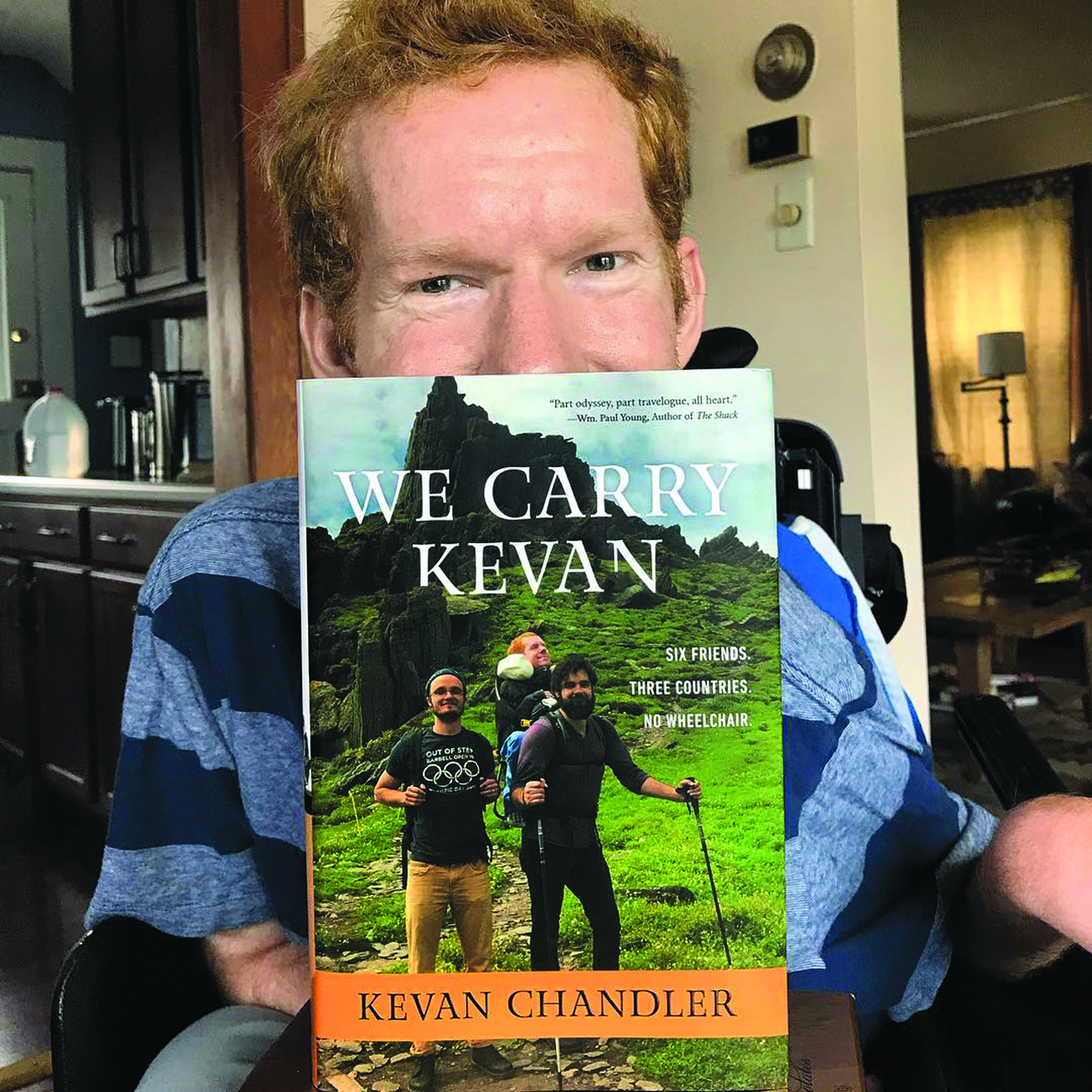 Kevan Chandler. &#8220;Quem tem uma limitação precisa de pessoas para crescer e florescer&#8221;