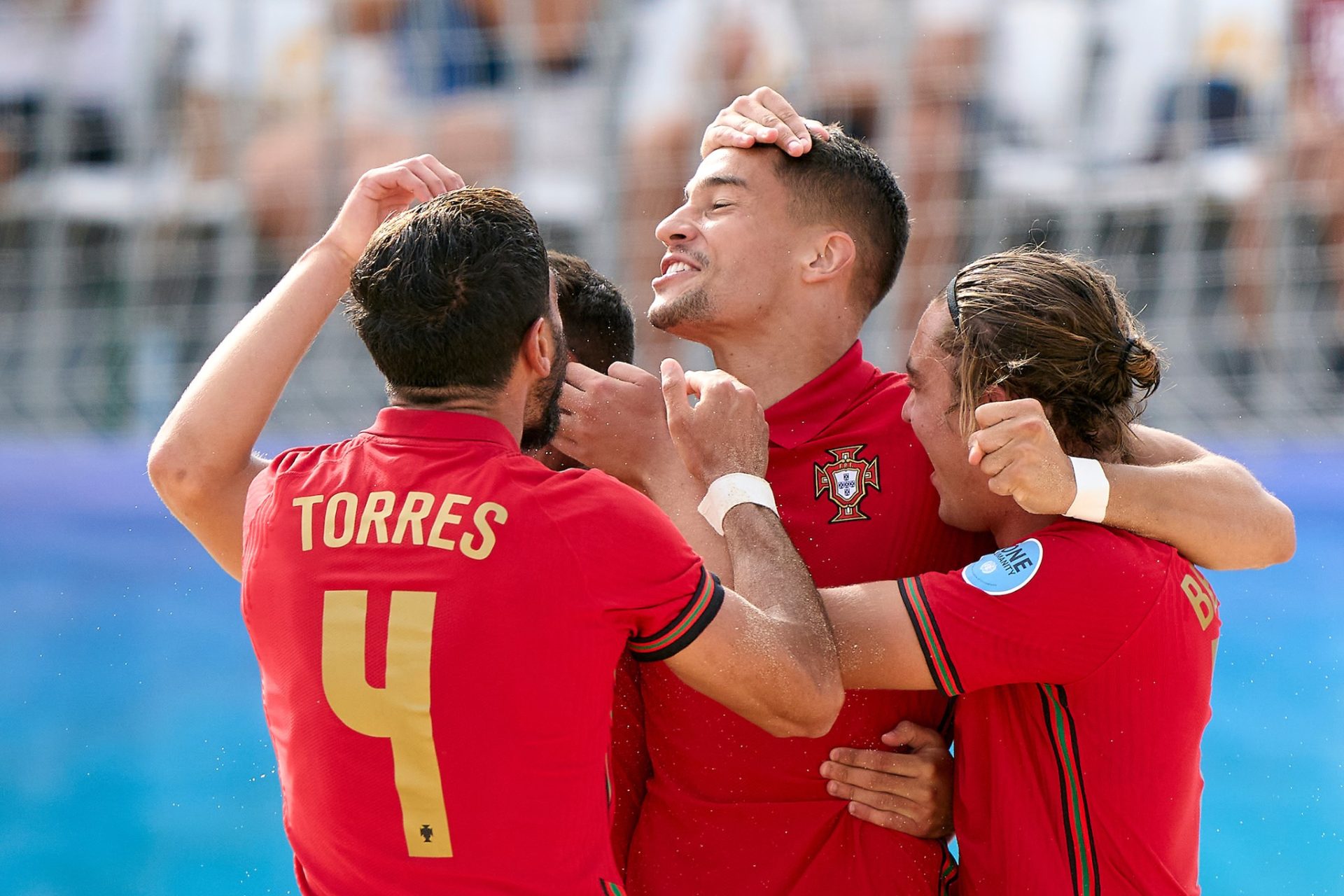 Portugal é campeão europeu de futebol de praia pela terceira vez consecutiva