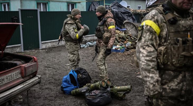Ucrânia só quer voluntários com experiência em combate