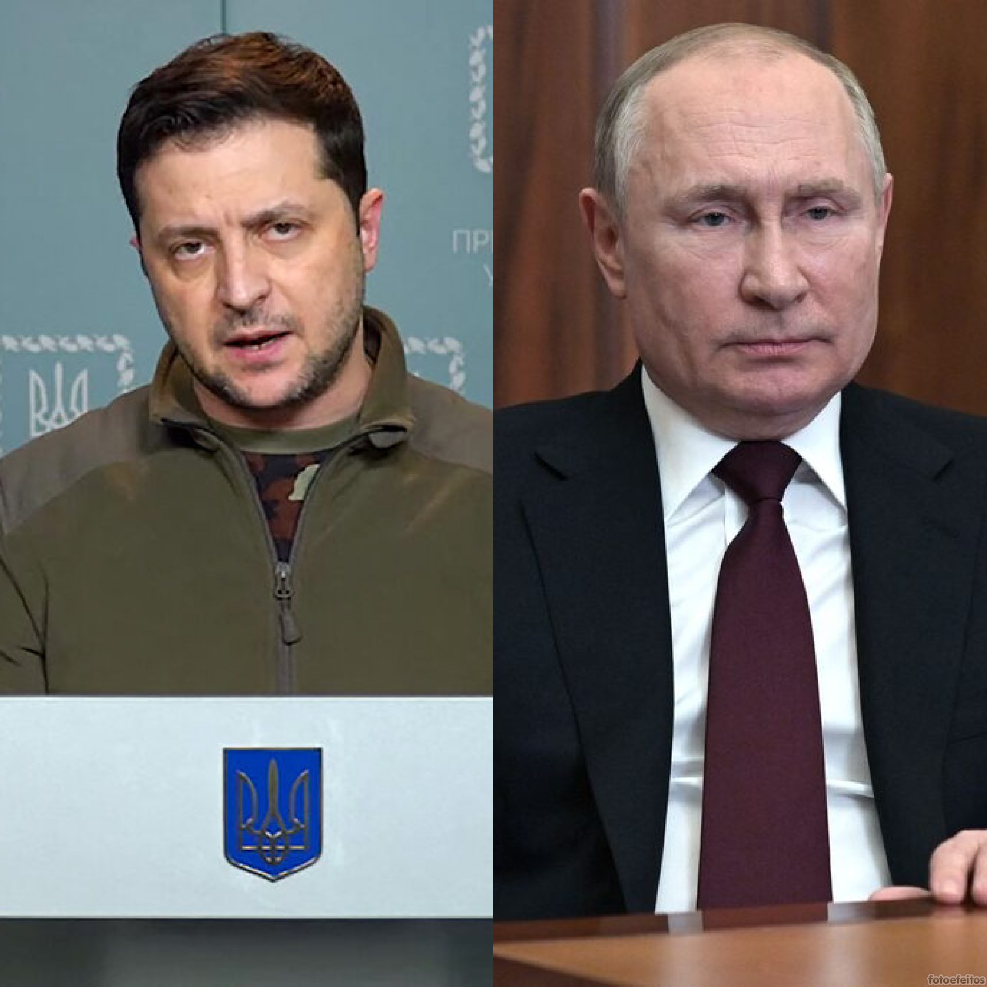 Zelensky e Putin. Um comediante tornado Presidente contra um Presidente que sonha com imperadores