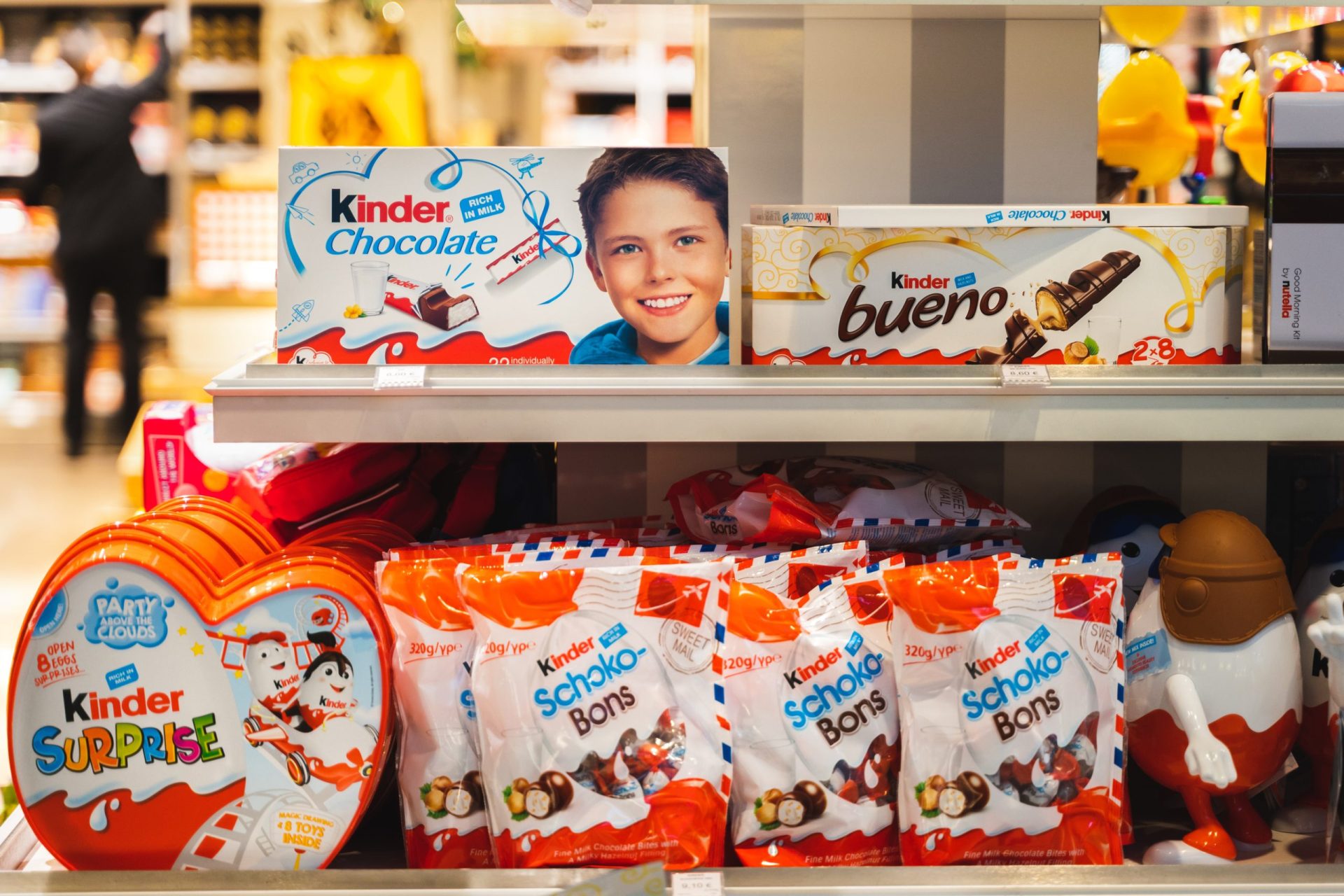 Vários chocolates da Kinder retirados dos mercados em França devido a casos de salmonela