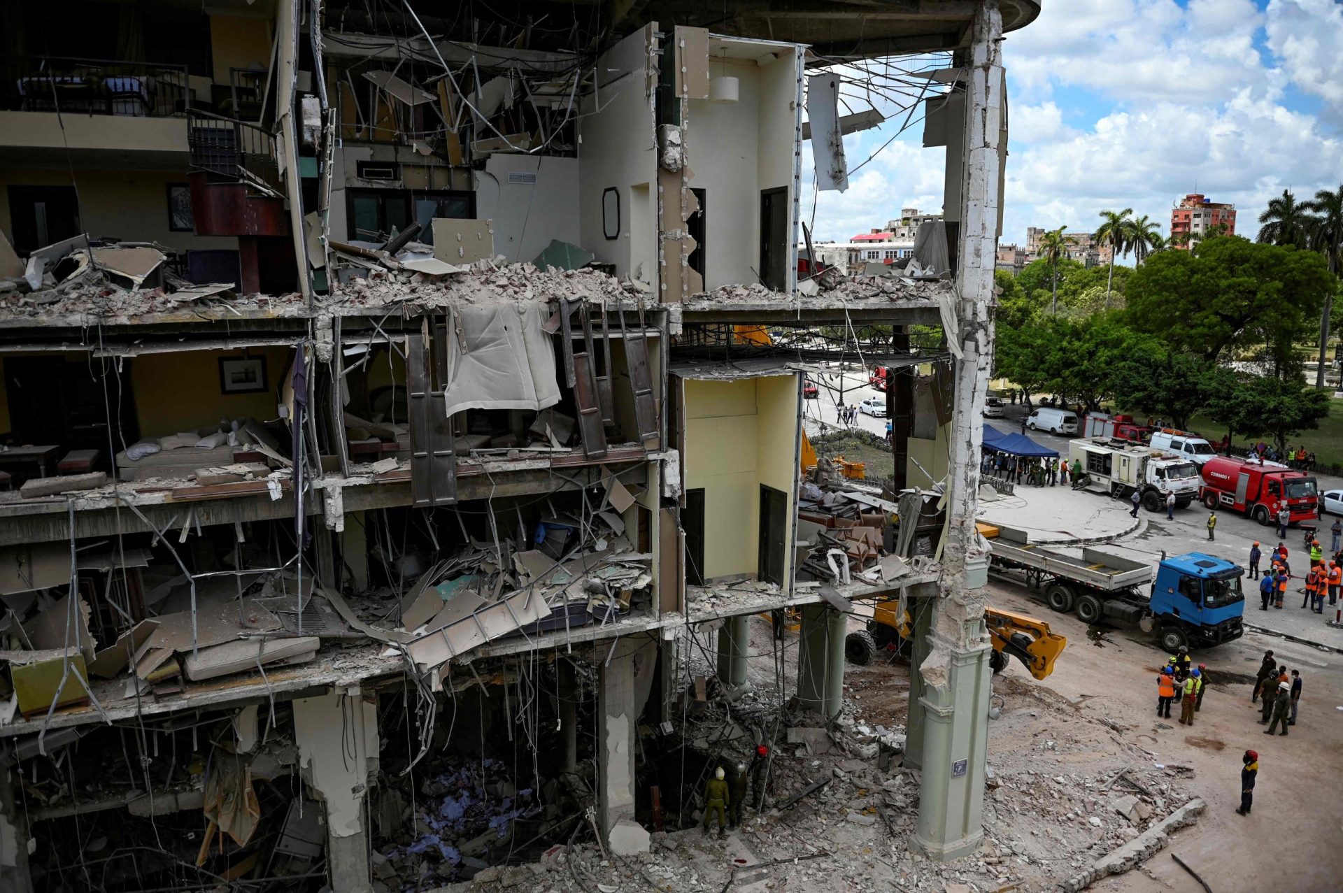 Explosão de hotel em Cuba faz pelo menos 27 mortos