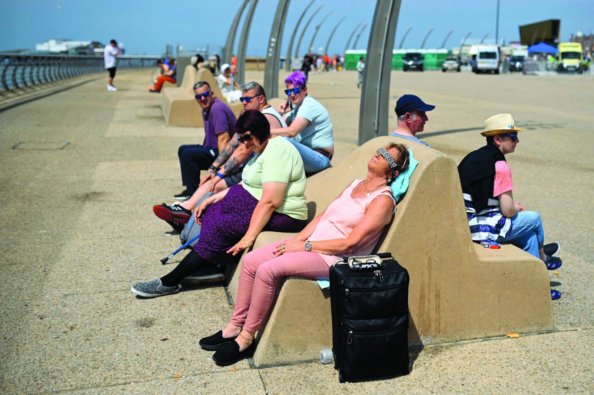 Europa. O calor abrasador que invadiu o Reino Unido e França