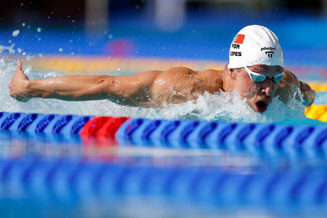 Gabriel Lopes conquista medalha de bronze nos Europeus de natação