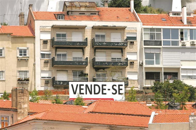 Metade das casas à venda em Portugal tem mais de 100 m2