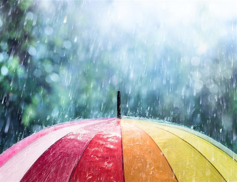 IPMA coloca seis distritos sob aviso amarelo devido à chuva e trovoada