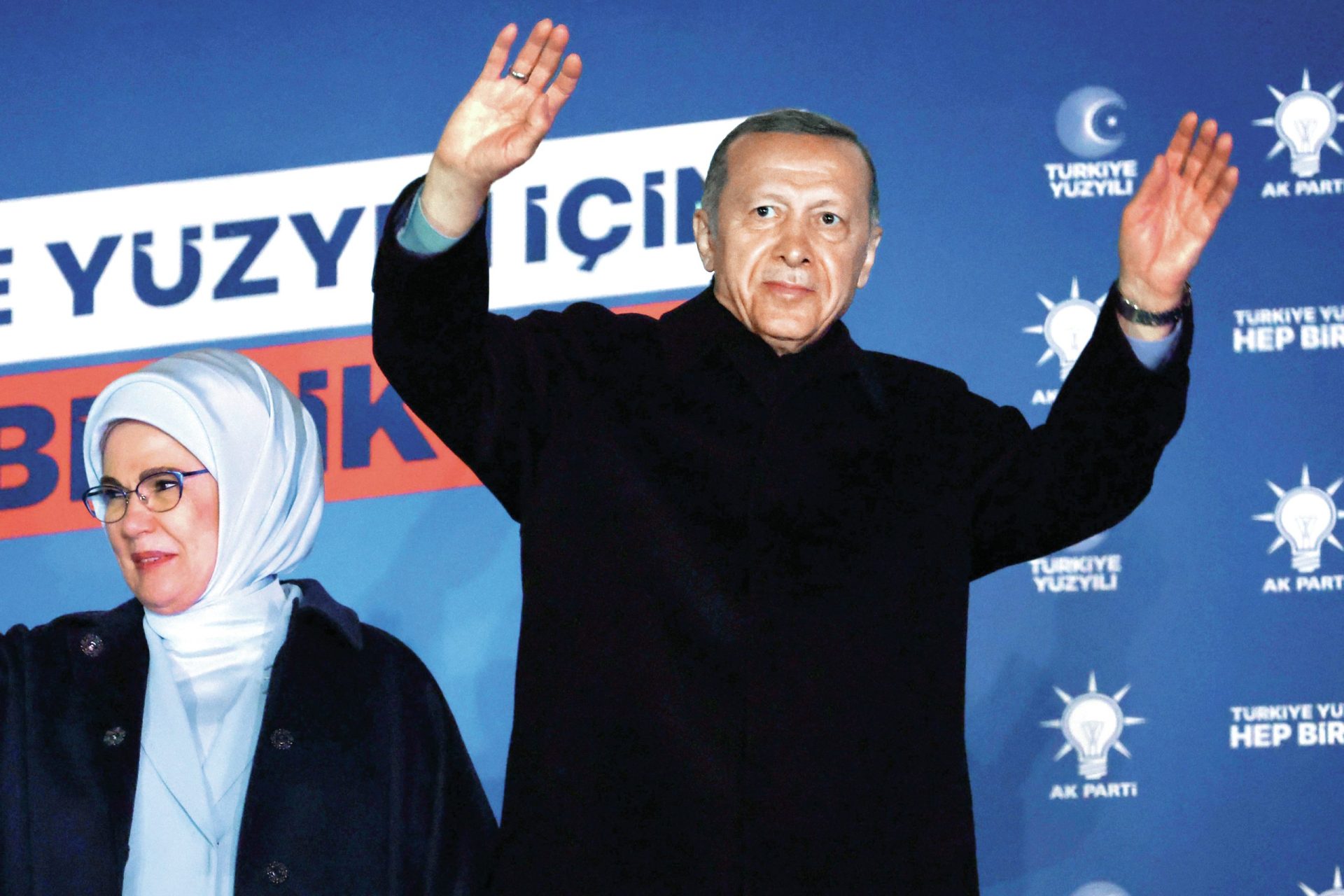 Turquia: Erdogan na frente