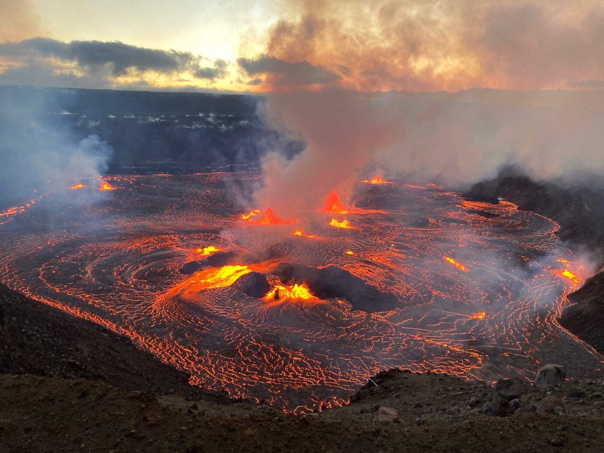 Novo despertar do Kilauea