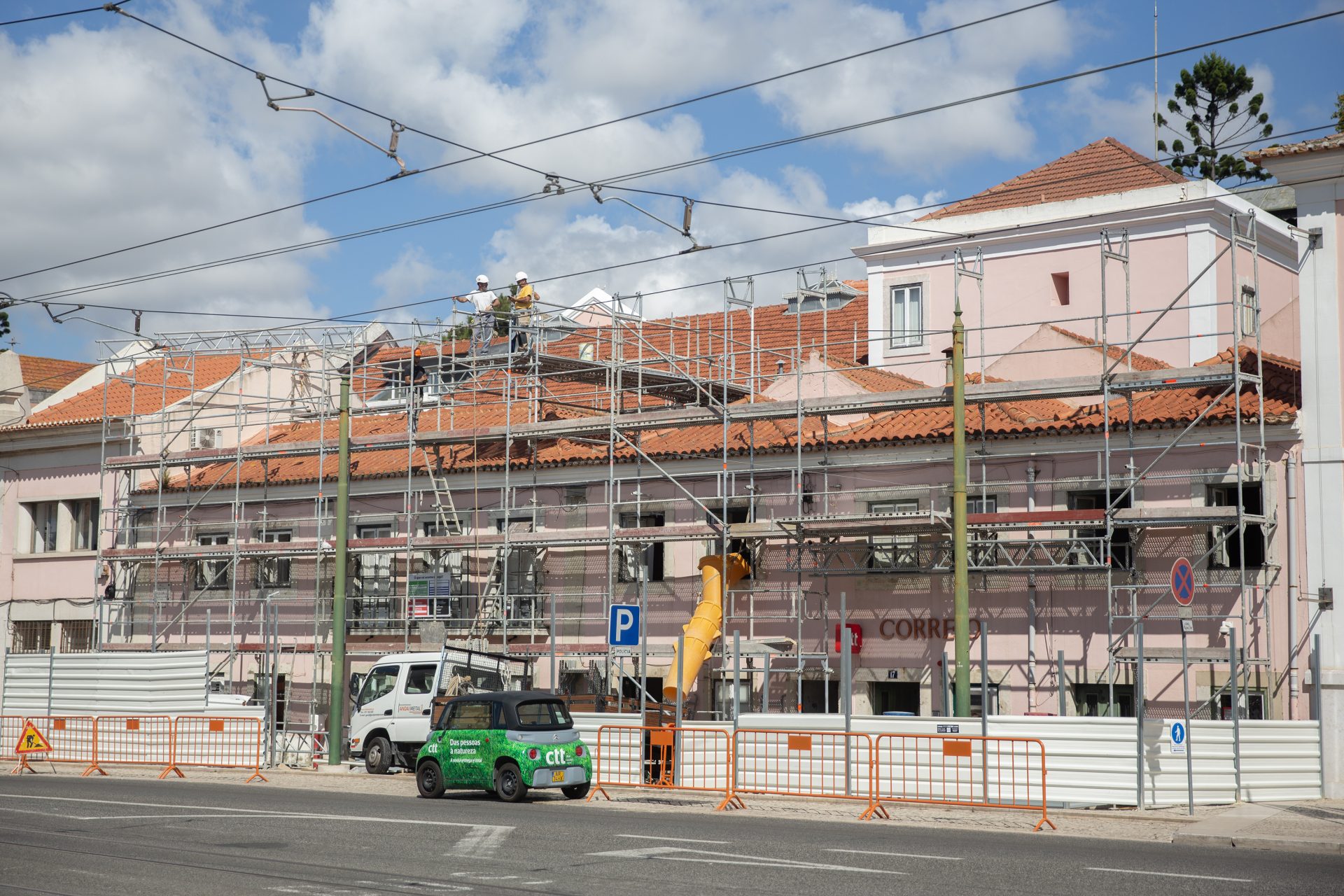 Remodelação em marcha… em Belém