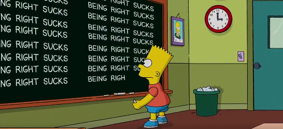 Simpsons reagem à eleição de Trump: “Being right sucks”