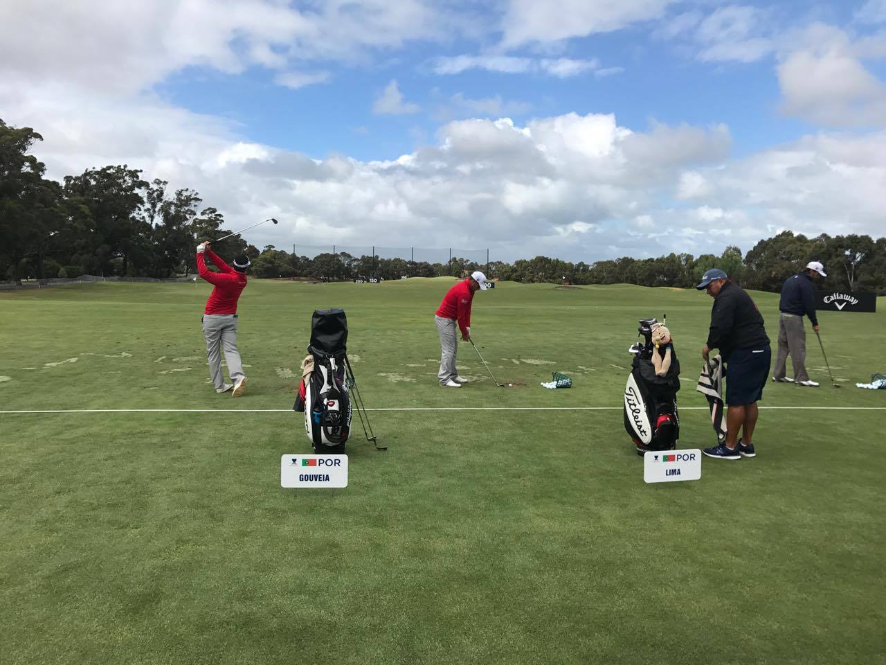 Golfe. Ricardo Melo Gouveia e Filipe Lima estão a meio da tabela no mundial da Austrália