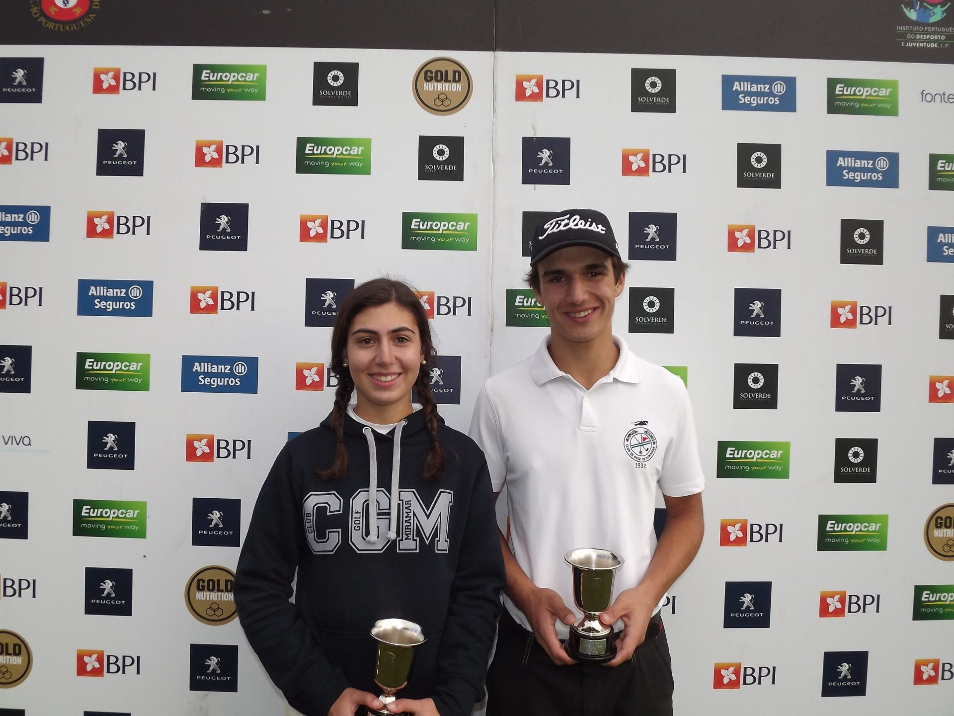 Golfe. Joana Silveira e Pedro Lencart vencem campeonato nacional de pares mistos