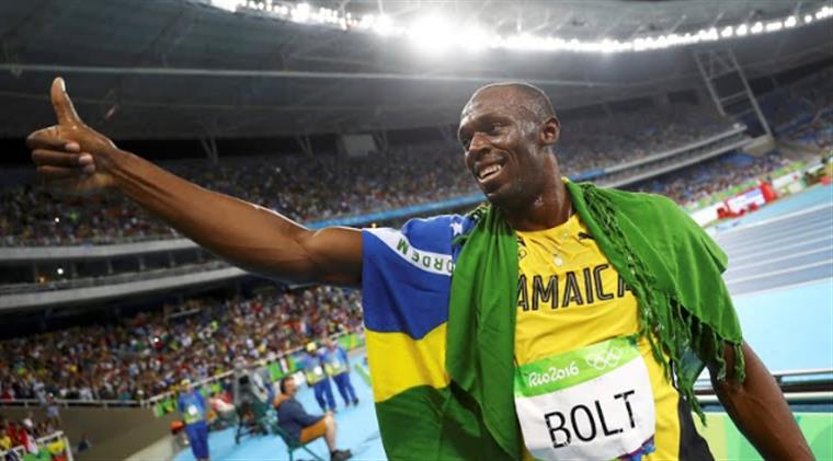 Aubameyang desafia Bolt para uma corrida de 30 metros (com vídeo)