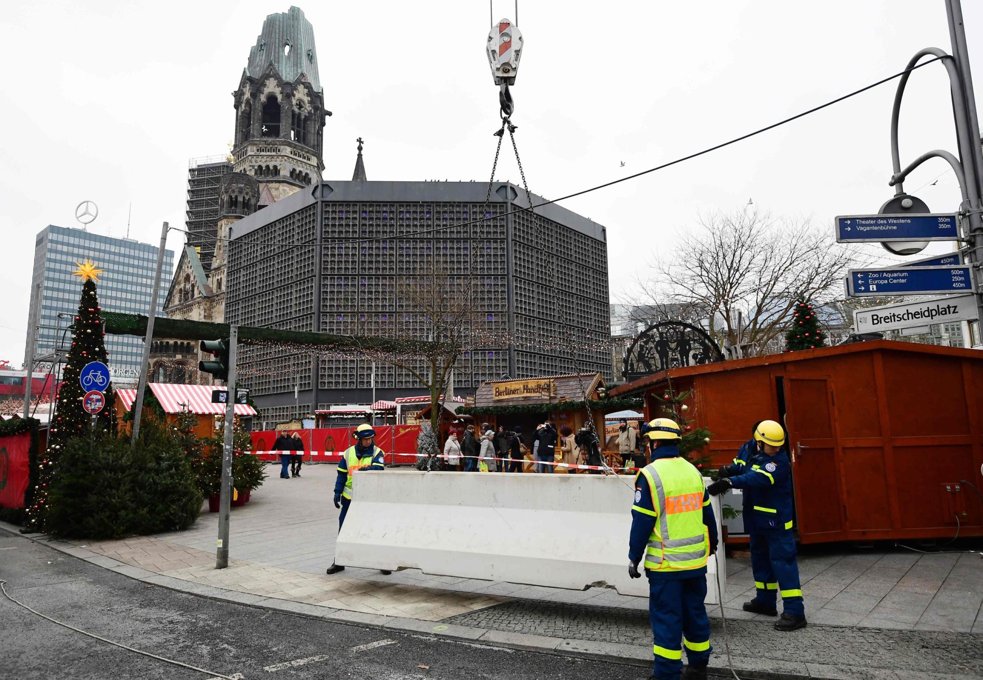 Mercado de Natal de Berlim já reabriu