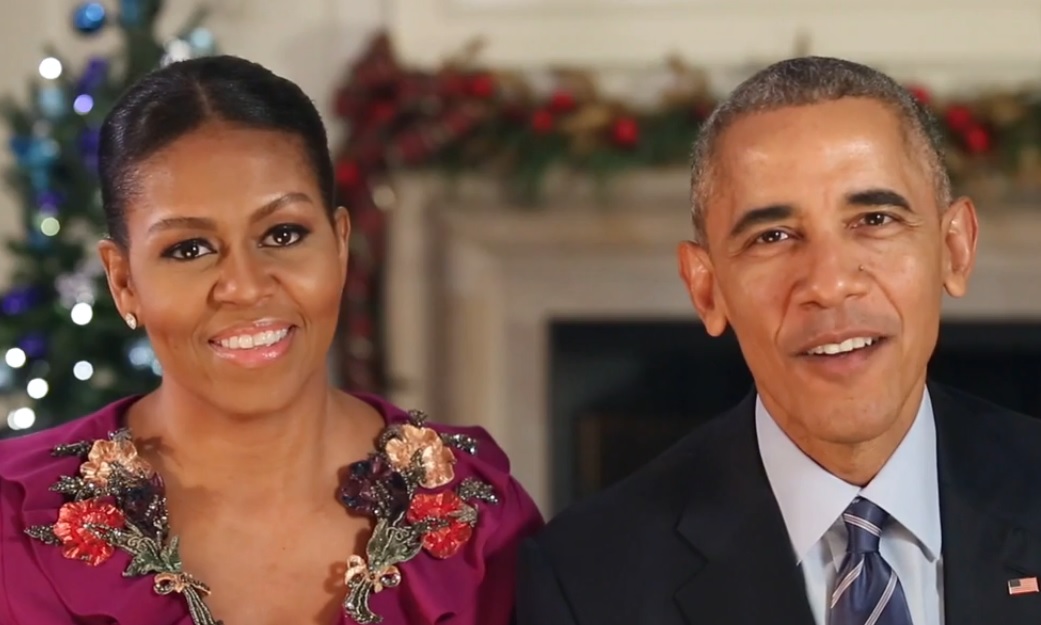 A última mensagem de Natal dos Obama na Casa Branca [vídeo]