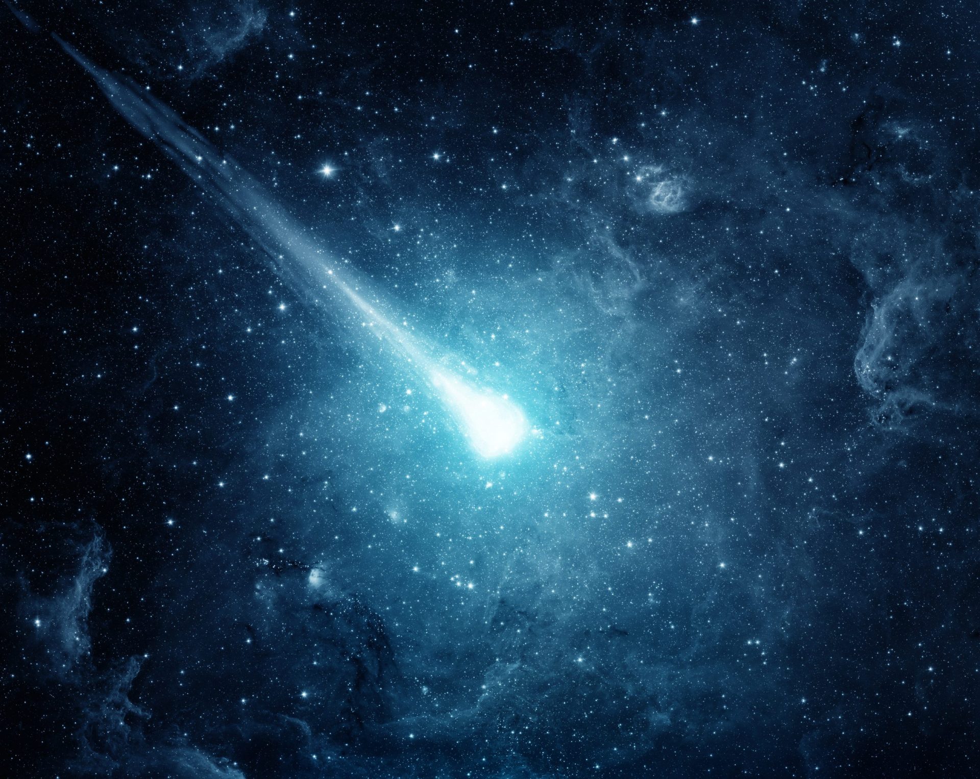 Um cometa vai passar pela Terra na noite de passagem de ano
