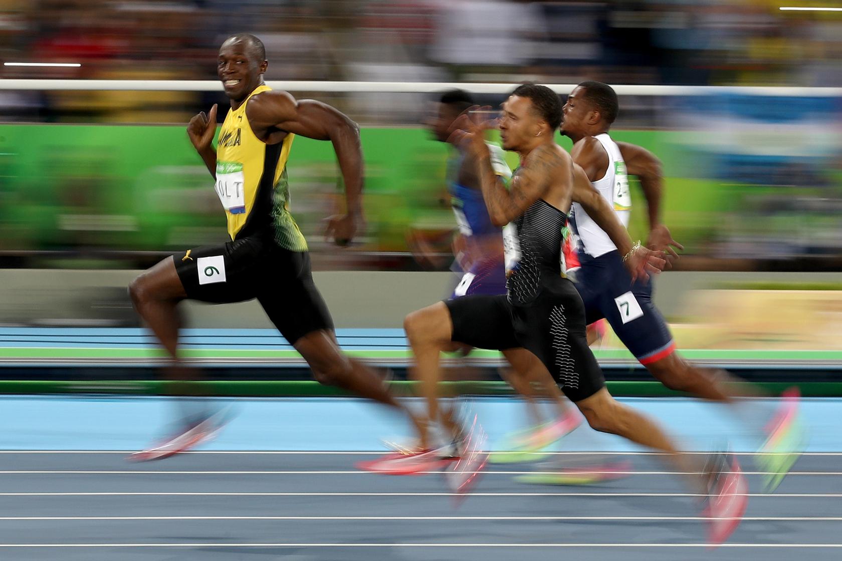 A foto de Bolt que irá marcar os Jogos Olímpicos