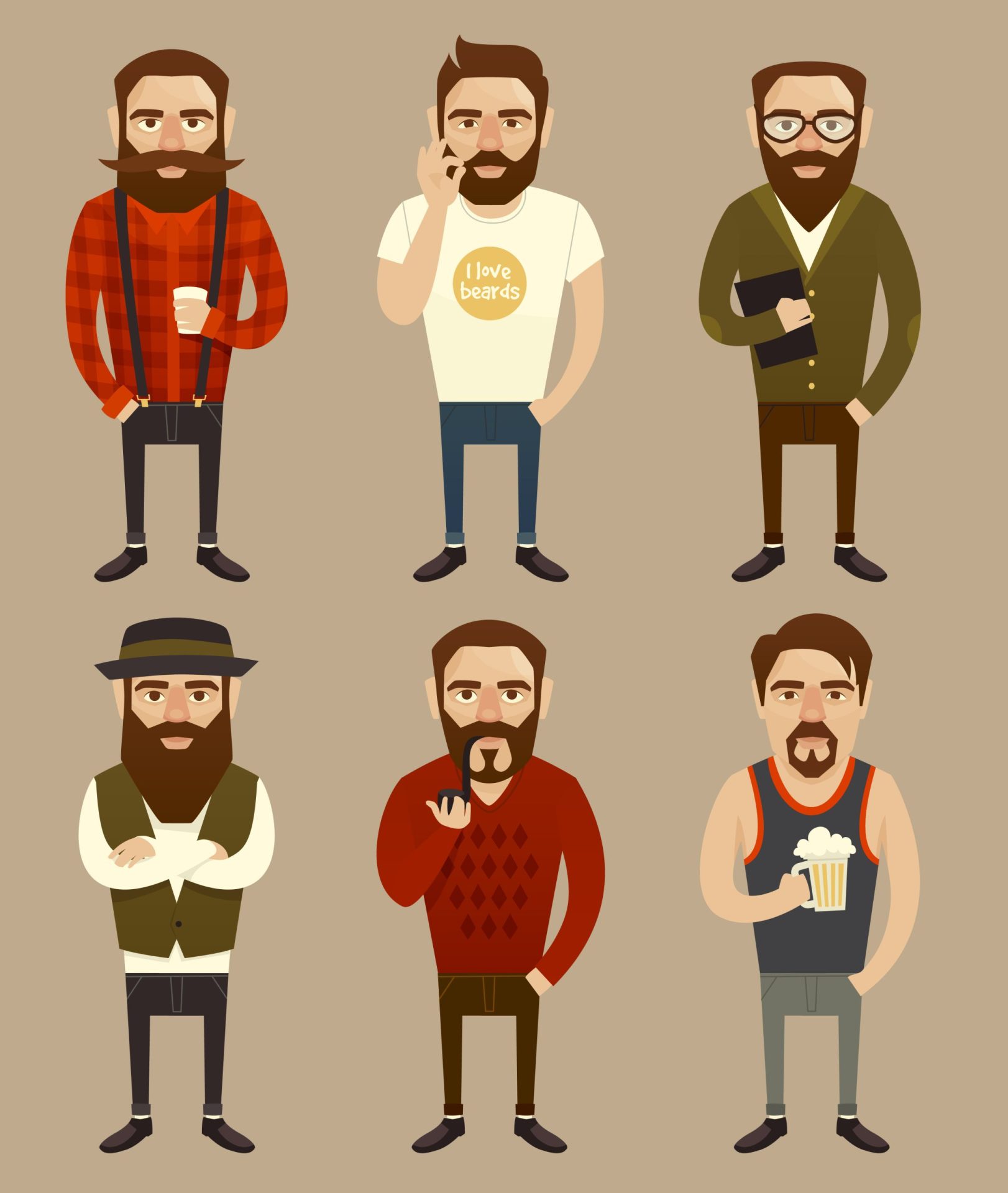 Seis razões para usar barba