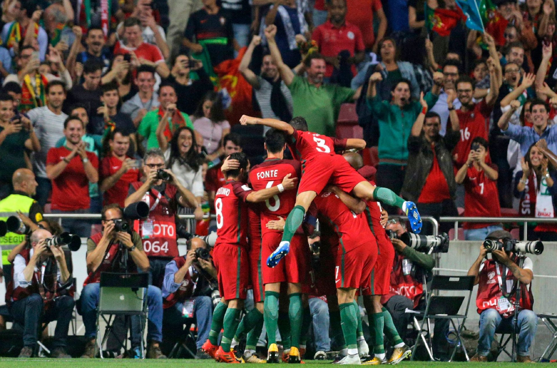 Portugal está na fase final do Mundial 2018