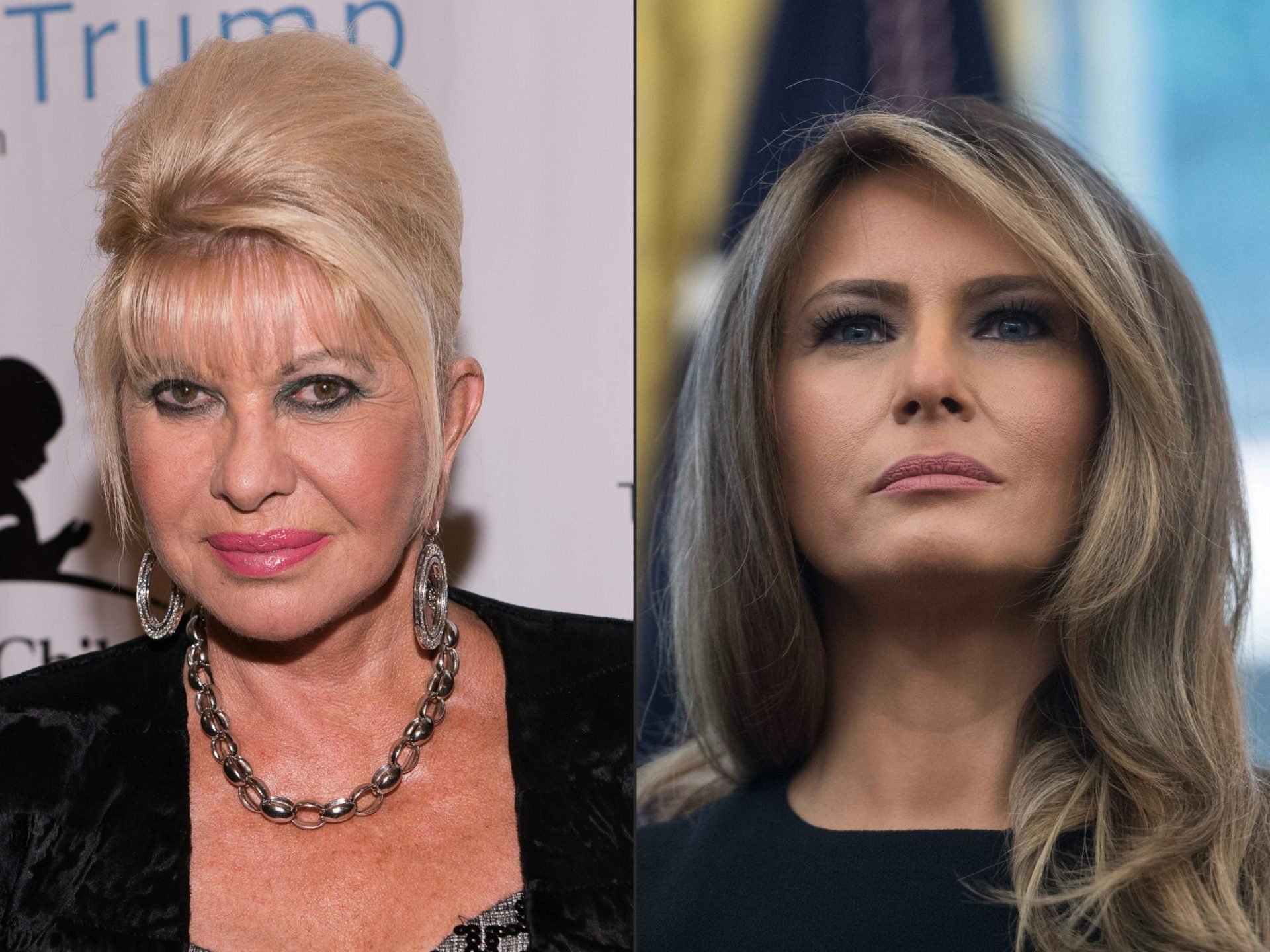 Ivana Trump afirma ser a primeira-dama e Melania já reagiu (VÍDEO)