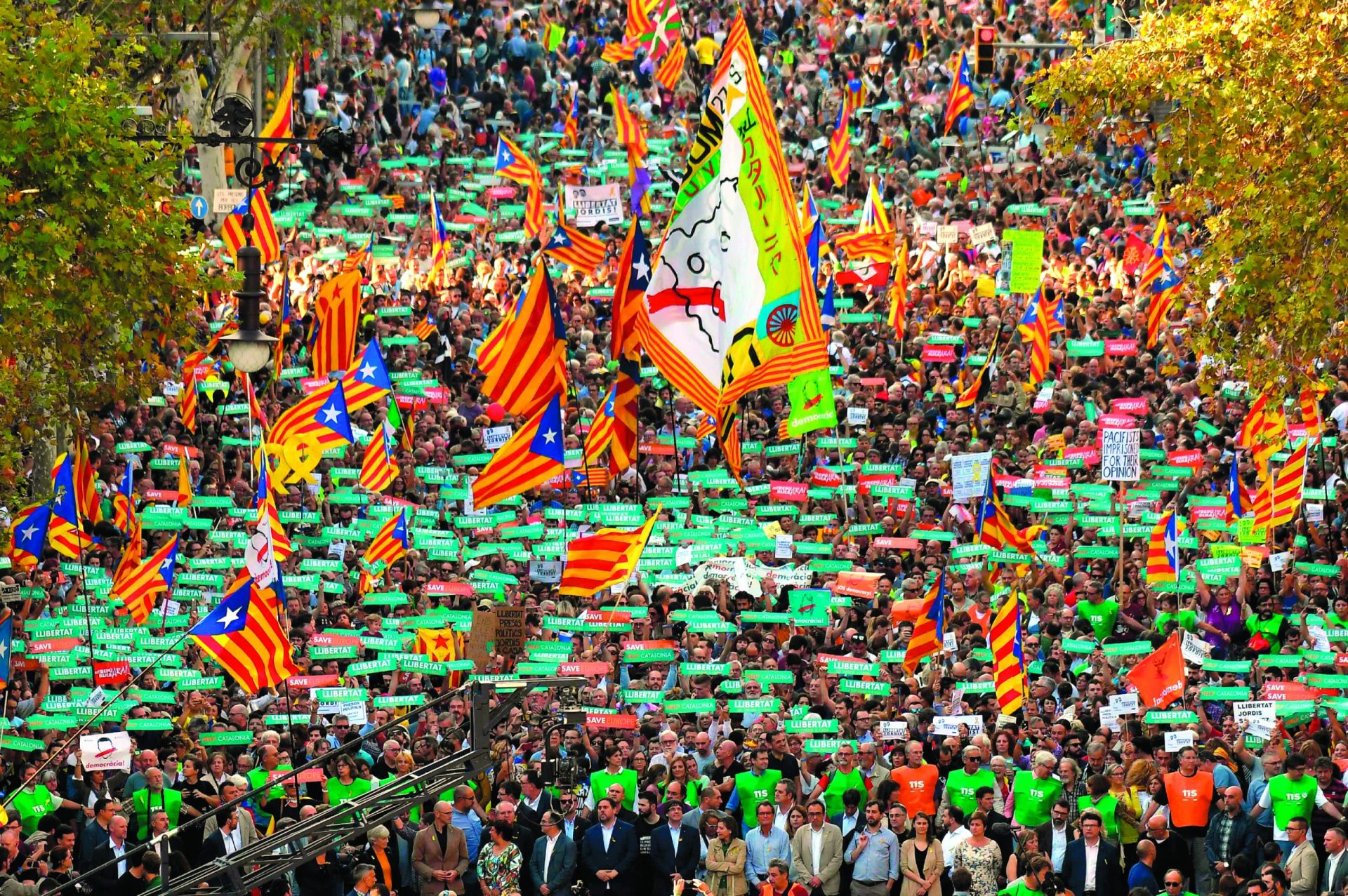 Catalunha. Desobediência à vista